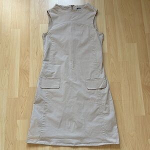 Jil Sander Navy line light grey dress, size EU 34/ US S